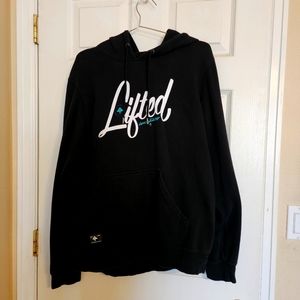 LRG Brand black hoodie size L